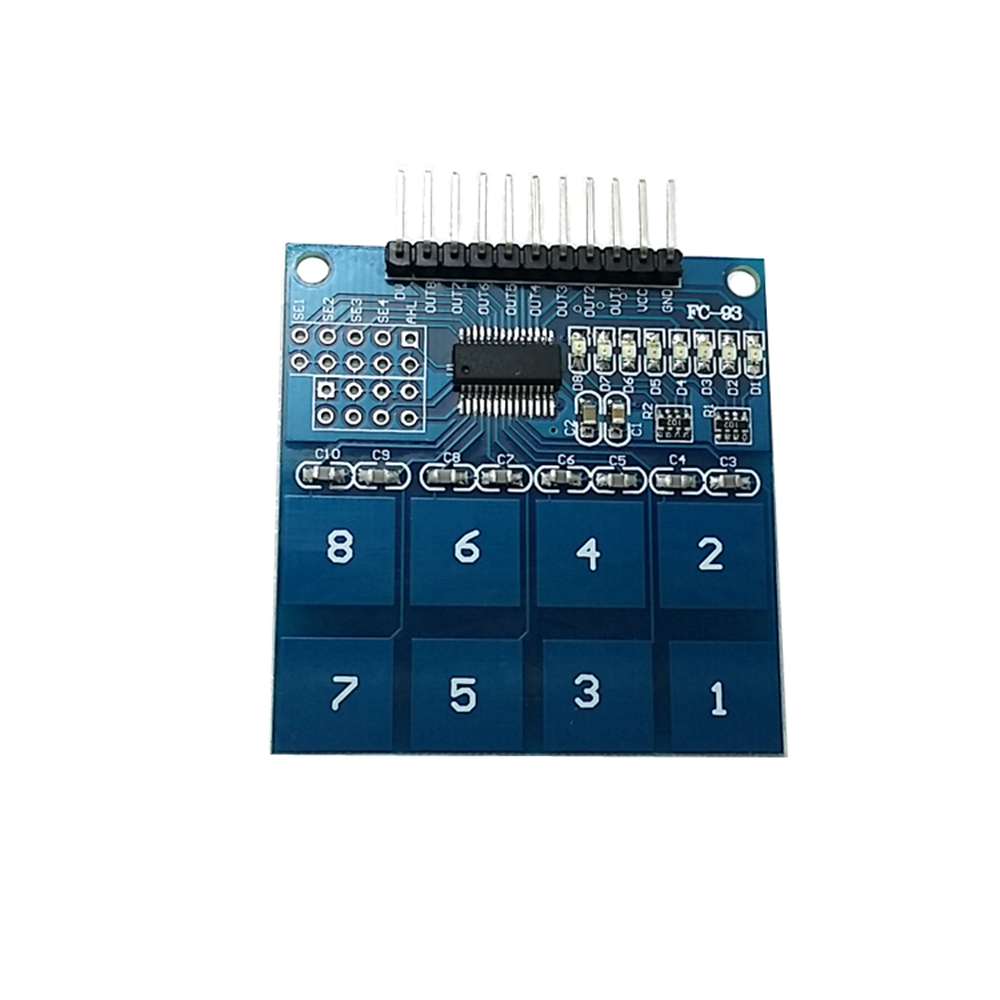 TTP226 8 Channel Capacitive Touch Sensor Module