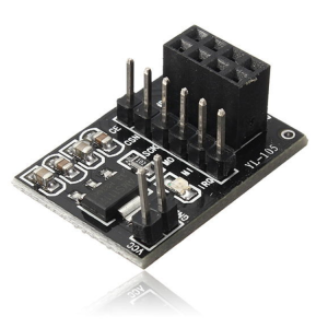 NRF24L01 Wireless Transceiver Socket Adapter Board 8Pin 3.3v Regulator