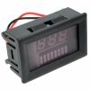 12-60V / 72V Charge Level Indicator Voltmeter Lithium/Lead-acid Battery