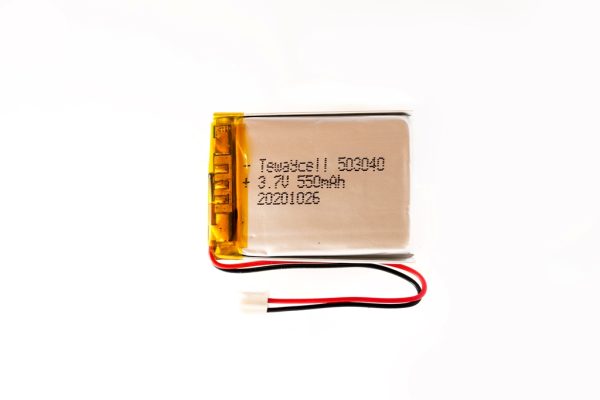 503040 Lithium ion polymer Battery (LiPo) (3.7V 550mAh)
