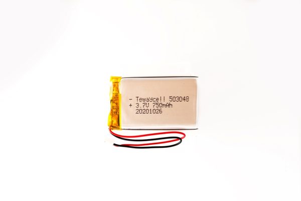 Lithium ion polymer Battery (LiPo) 503048 (3.7V 750mAh)