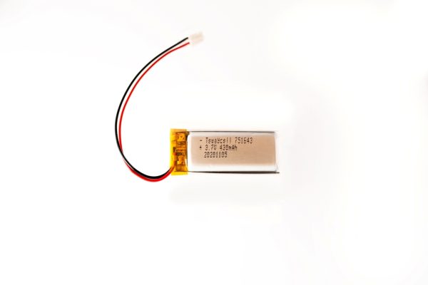 751643 Lithium ion polymer Battery (LiPo) (3.7V 430mAh)