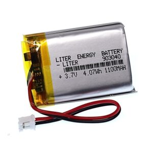 903040 3.7V 1100mAh Lithium ion polymer Battery LiPo
