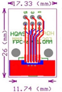 FFC / FPC Adapter Board 0.5mm/1mm 