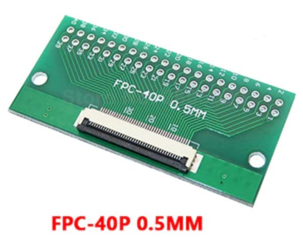 FFC / FPC Adapter Board 0.5mm/1mm to 2.54mm 40pin