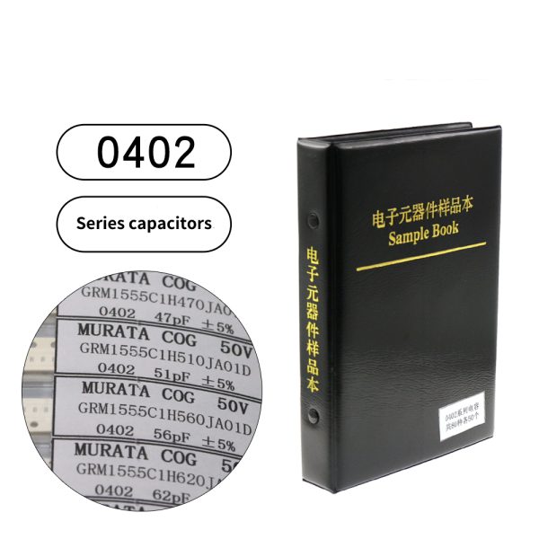 SMT/SMD 0402 Resistor and Capacitor Book