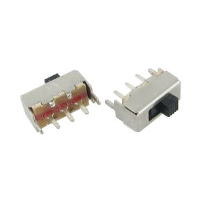 SS-12F44 PCB Mounted Miniature Vertical Slide Switch