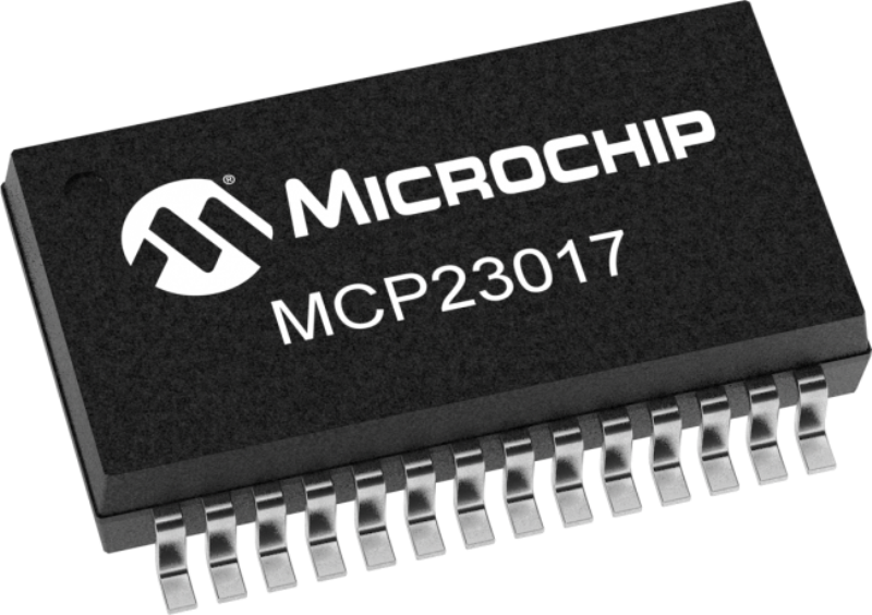 MCP23017-E/SS I/O Expander 28-Pin