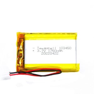 103450G Lithium ion polymer Battery (LiPo) (3.7V 1750mAh)