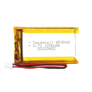 853048 Lithium ion polymer Battery (LiPo) (3.7V 1200mAh)