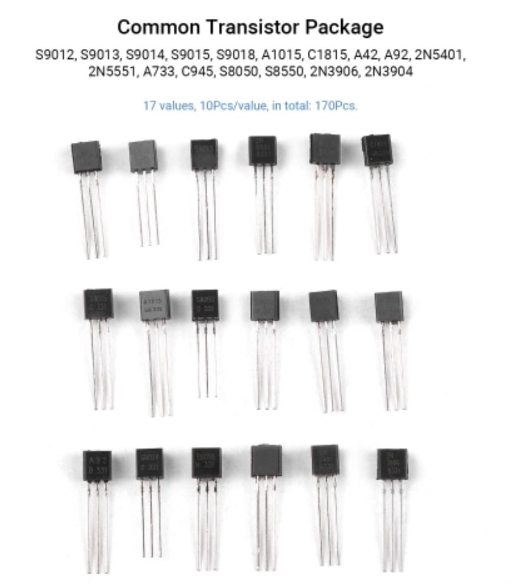 1390pcs Electronic Components Basic Starter Kit