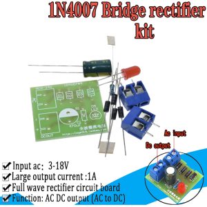 IN4007 full wave bridge rectifier Kit