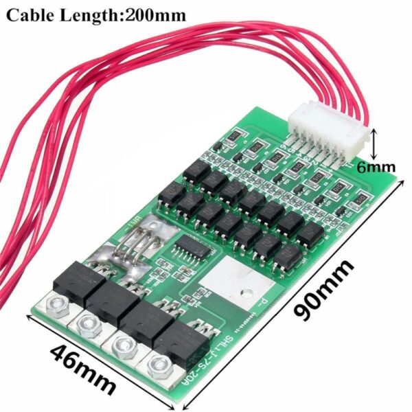 7S 20A BMS 18650 Li-ion Lithium Battery