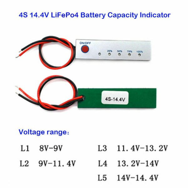Lithium Battery Level Indicator
