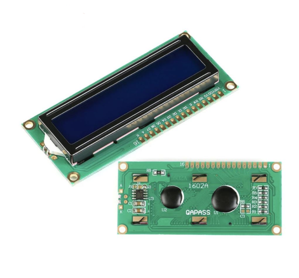 LCD1602 16×2 3.3v Blue LCD Display