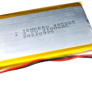 455085 Lithium ion polymer Battery LiPo 3.7V 2100mAh