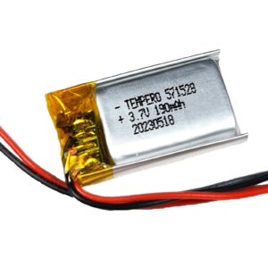 571528 Lithium ion polymer Battery LiPo 3.7V 190mAh