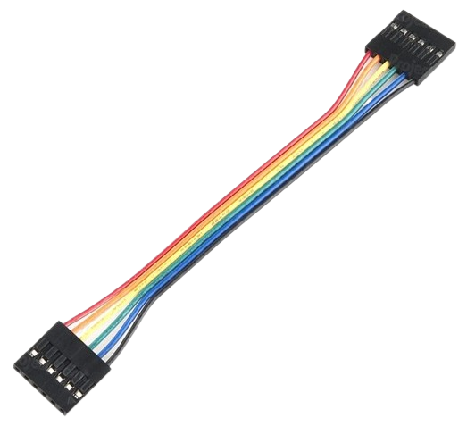 6-Pin Female to Female DuPont Cable
