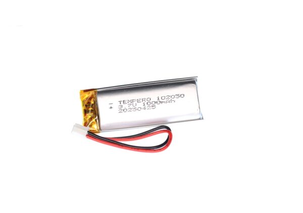 102050 (3.7V 1000mAh) Lithium ion polymer Battery (LiPo)