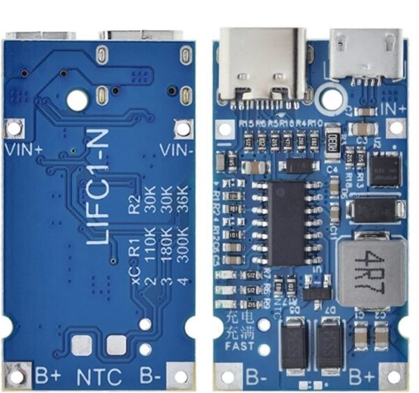 Type-C BMS 2S 3S 4S 5S Li-ion Battery Charge Board