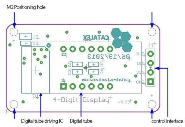 TM1637 4-Digit LED 7 Segments Display