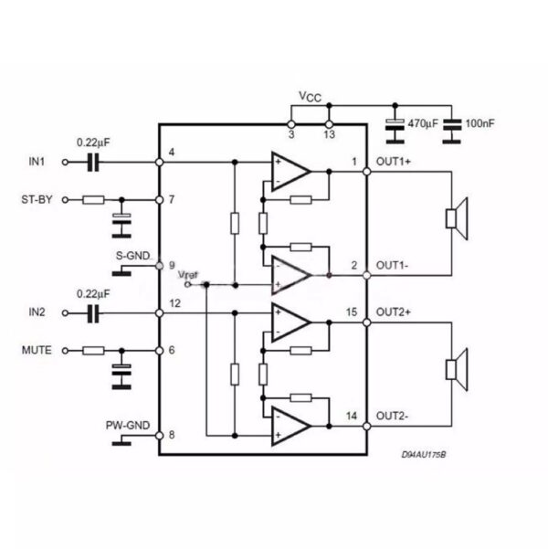 TDA7297 Power Amplifier Board DIY