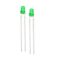 3mm Green LED Long Legs 29mm