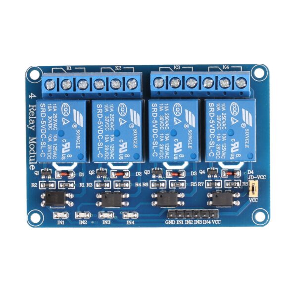 4 Channel Isolated Relay Module