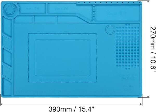 Silicon Insulated Soldering Work Mat S-150