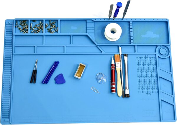 Silicon Insulated Soldering Work Mat S-180A1