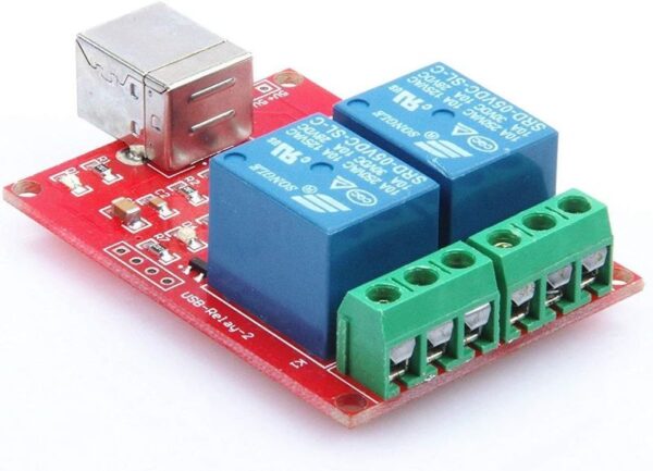 2 Channel USB Controlled 5V Relay Module