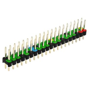 Colour-coded GPIO Header for Pi Zero