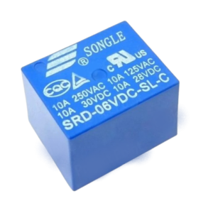 SRD-6VDC-SL-C 10A Songle Relay