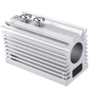 Silver Heatsink Holder for 12mm Laser Modules