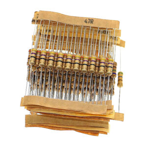 300pcs 1W Carbon Film Resistor Kit 5%