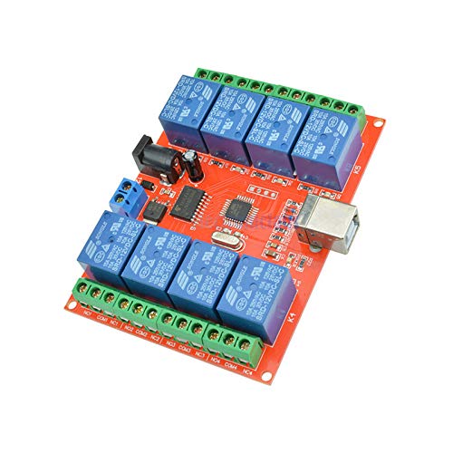 8 Channel USB Controlled 12V Relay Module