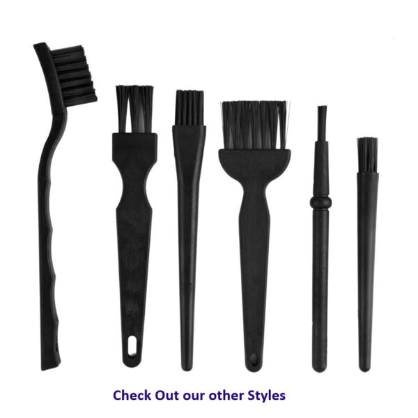 Anti-Static Brush with ESD (Electrostatic Discharge) Safe Nylon Bristles