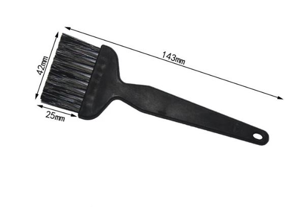 Anti-Static Brush with ESD (Electrostatic Discharge) Safe Nylon Bristles