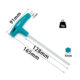 4mm Allen Key Hexagonal Wrench T-type with Grip<p>SKU: TS-T159</p>