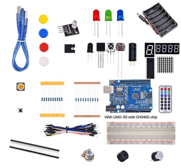CH340 UNO Basic Starter Kit For Arduino