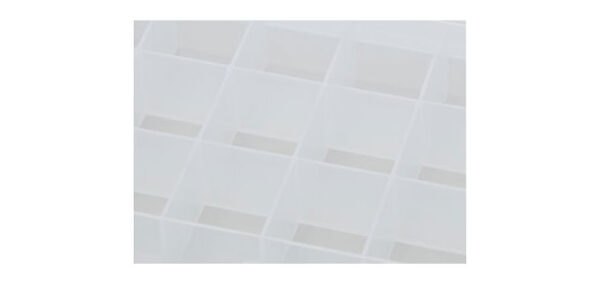 209x117x31mm 18 Way Clear Plastic Parts Storage Case