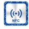 NTAG213 30mm NFC Square Sticker Label 13.56MHz