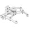 Silver Metal Mechanical Robotics Arm Gripper